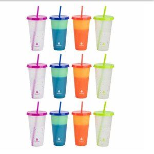 Manna Color Changing Cups With Confetti 12 Pack of 2 (24-pack)
